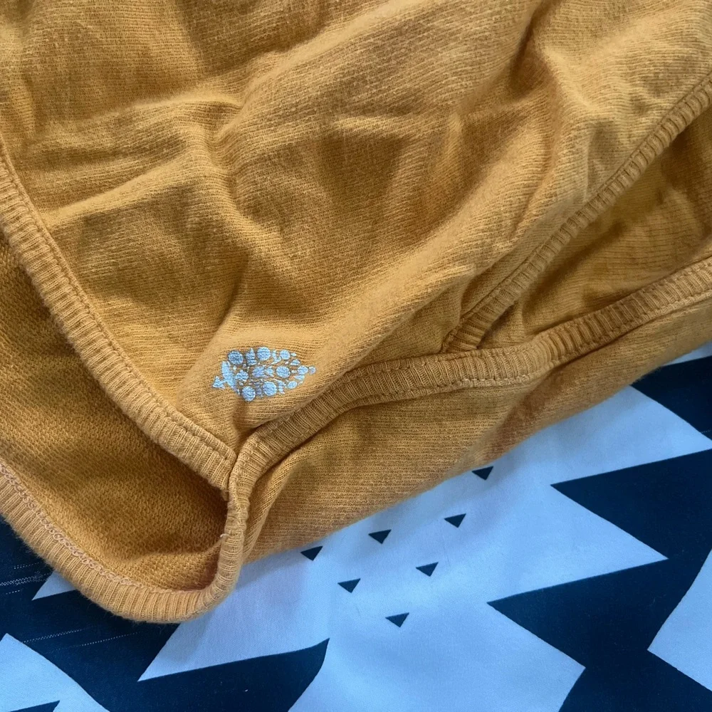 Free people Women's Mustard Shorts - Picture 2 of 5